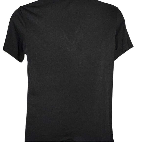 Black fun sayings tee with grommets in front - Picture 8 of 9